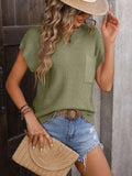 Elin Crewneck Short Sleeve Sweater