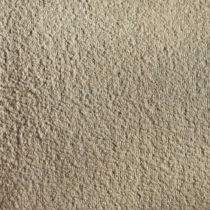 Elsham 45x45cm Scatter Cushion Cover - Light Beige Boucle with Clay Velvet Piping - Laura James