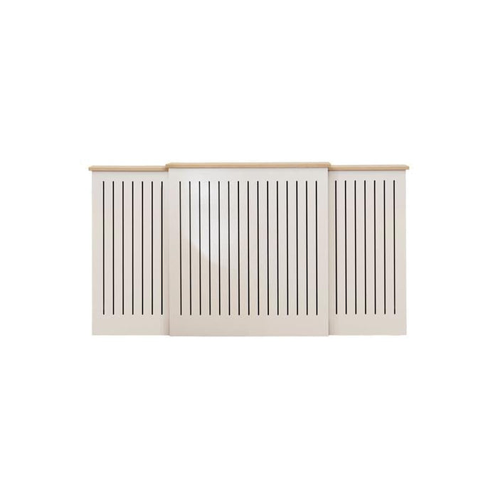 Elspeth Extending Radiator Cover - Whitewash Oak - Laura James