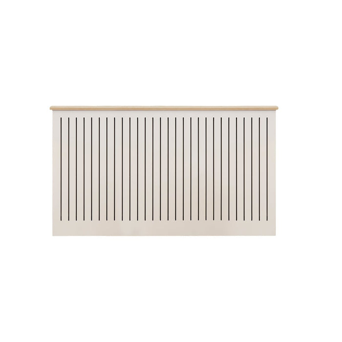 Elspeth Large Radiator Cover - Whitewash Oak - Laura James