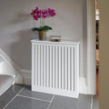 Elspeth Small Radiator Cover in Snow White - Laura James