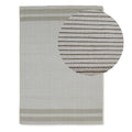 Eluru 200x290cm PET Rug - Off White & Clay - Laura James