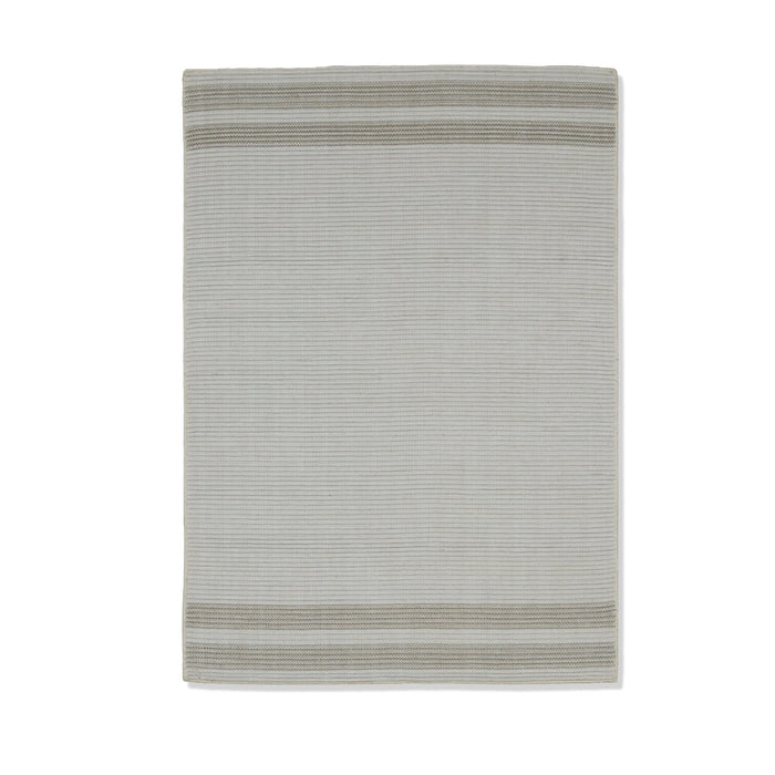 Eluru 200x290cm PET Rug - Off White & Clay - Laura James