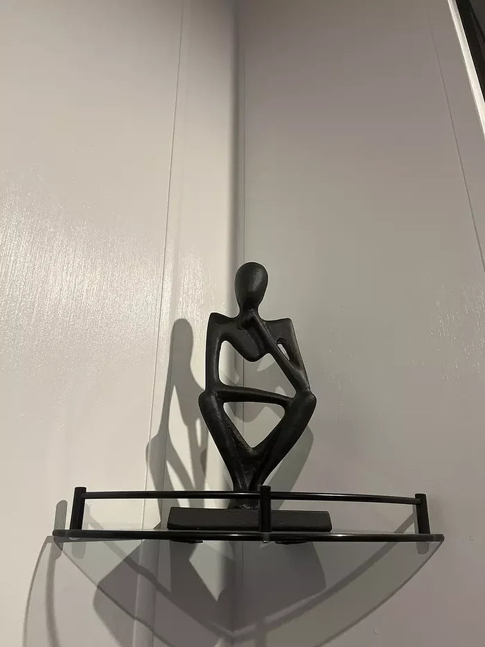 Embley Metal Figurine Ornament - Black - Laura James
