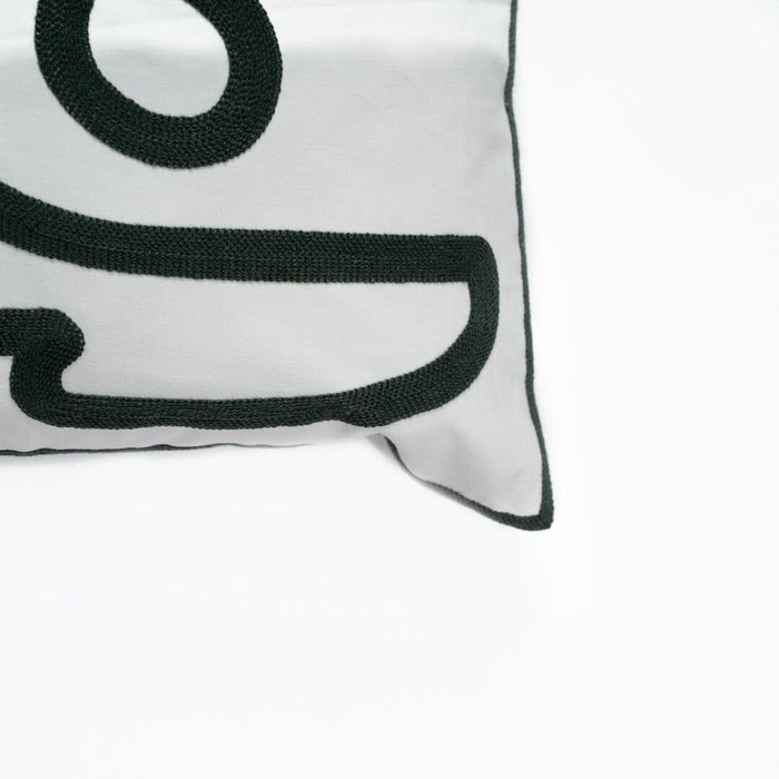 Epworth 45x45cm Cushion Cover - Forest Green - Laura James