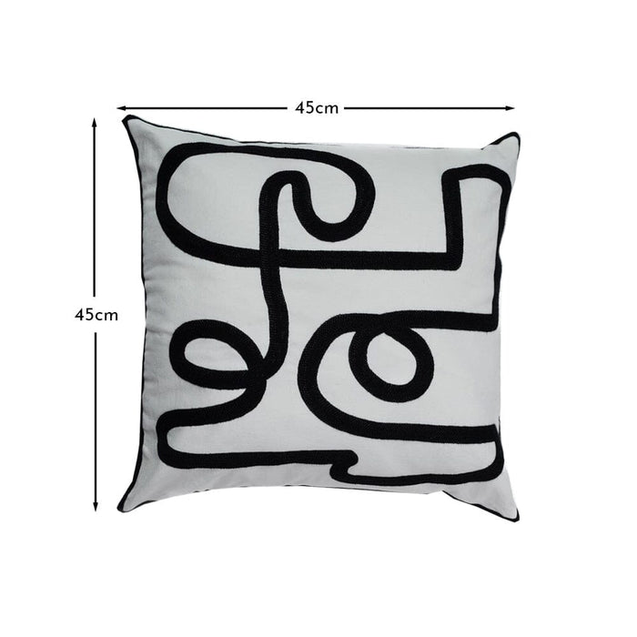 Epworth 45x45cm Cushion Cover - Forest Green