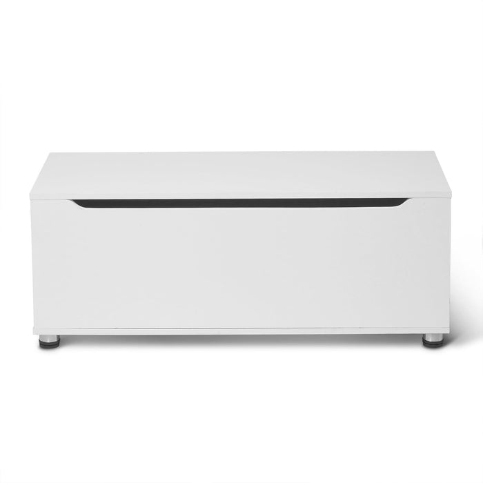 Essie wooden storage chest - blanket box - toy chest - white - Laura James