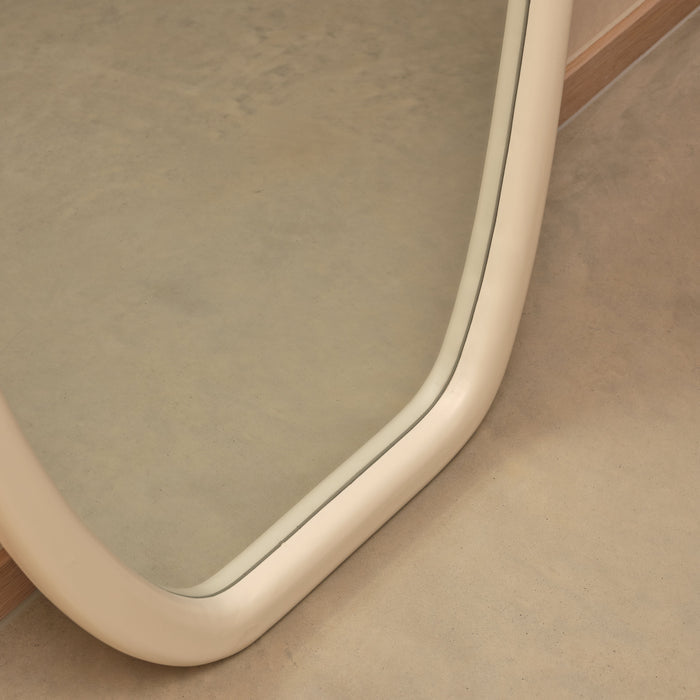 Fawley 180x80cm Freeform Wall Mirror - Oatmeal - Laura James