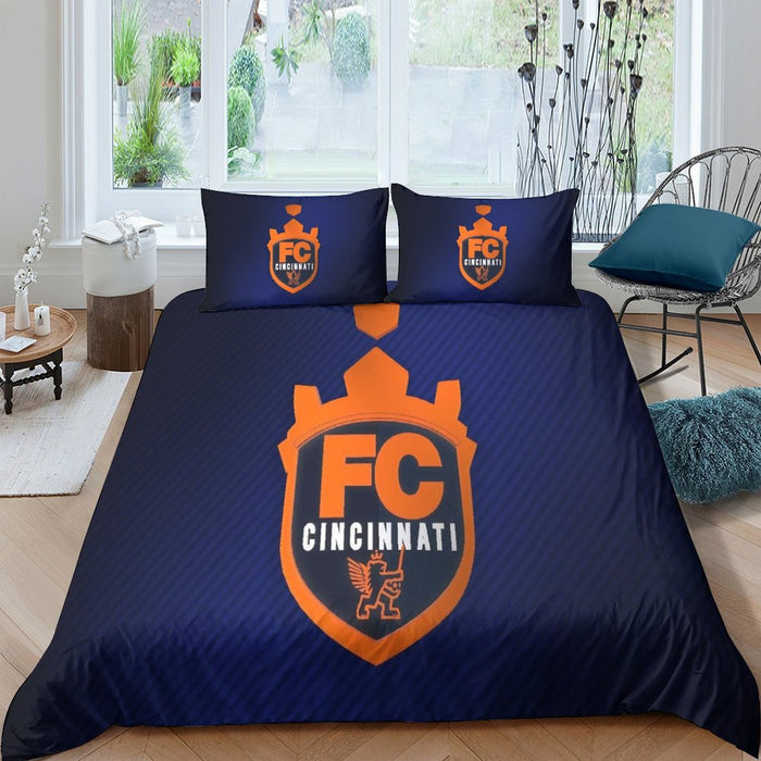 FC Cincinnati Bedding Set Duvet Cover Without Filler