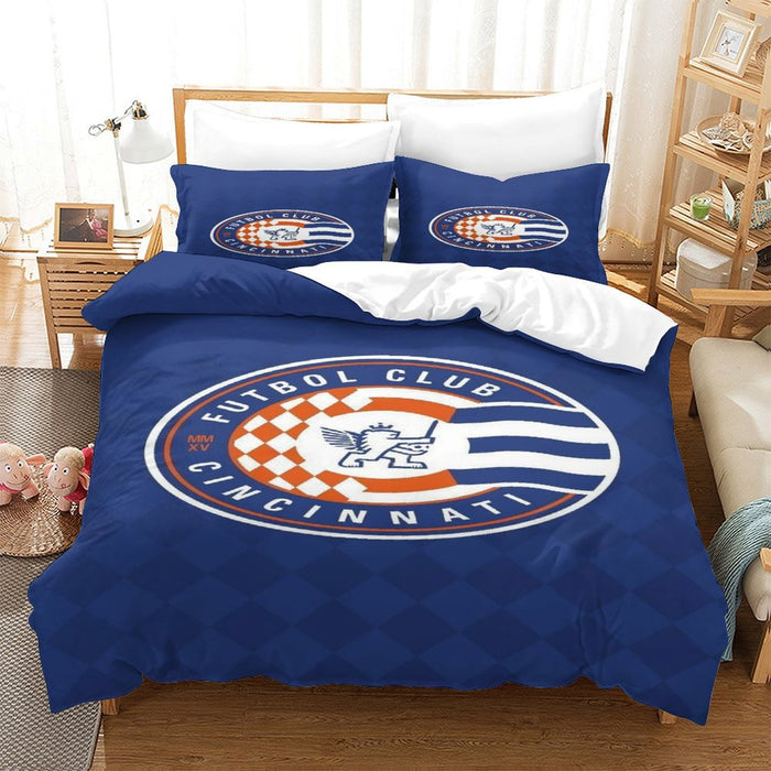 FC Cincinnati Bedding Set Duvet Cover Without Filler