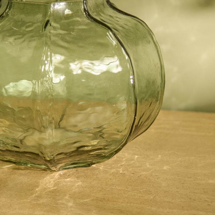 Ferrara Glass Vase - Set of 2 - Olive Green - Laura James