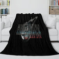 Final Fantasy Blanket Flannel Fleece Throw Room Decoration