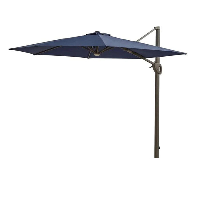 Fira Dark Blue Cantilever Parasol - 2.5m Square