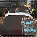 Fire Force Bedding Set Pattern Quilt Cover Without Filler