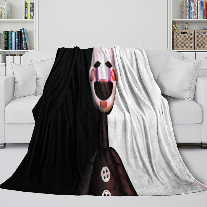 Five Nights at Freddy's 2 Blanket Flannel Throw Room Decoration