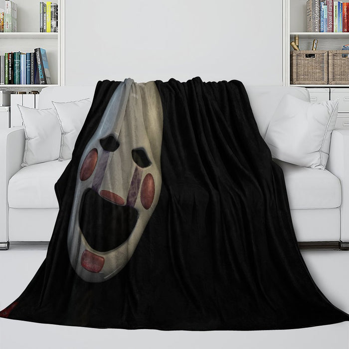 Five Nights at Freddy's 2 Blanket Pattern Flannel Throw Room Decoration