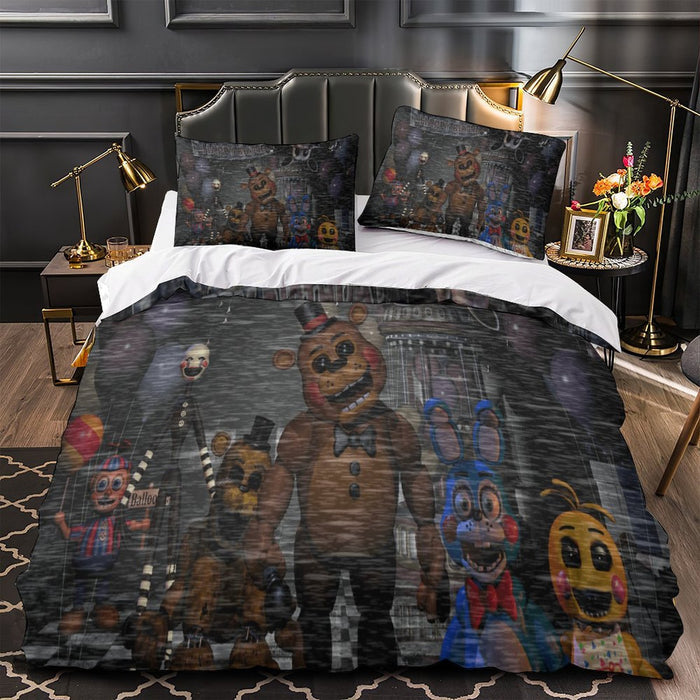 Five Nights at Freddy's 2 Duvet Cover Pattern Bedding Set Without Filler