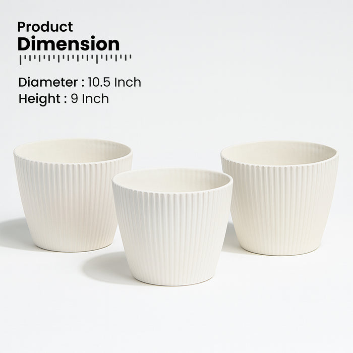 Flexura Plastic Pots