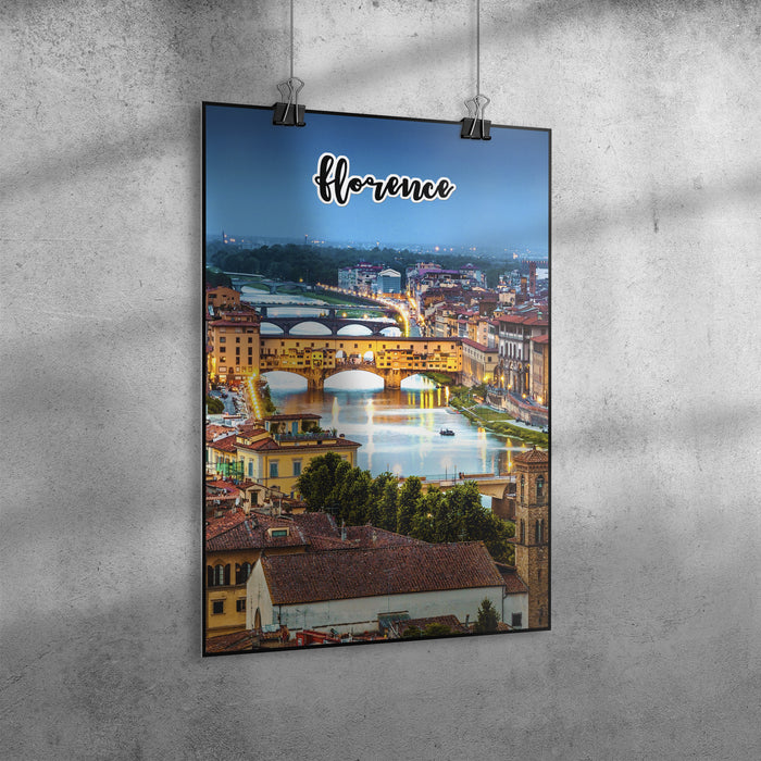Florence Poster 20" x 30"