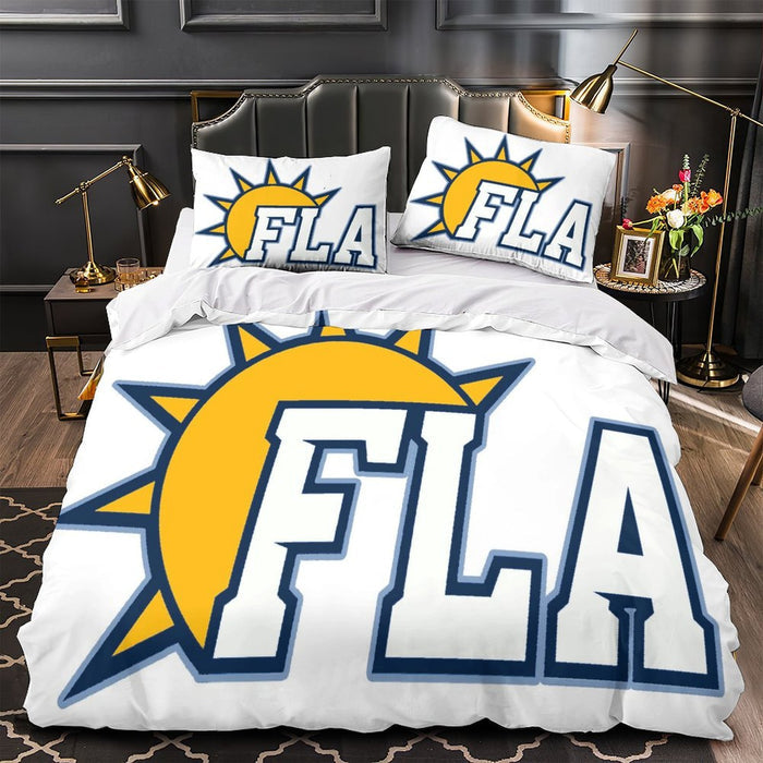 Florida Panthers Bedding Set Quilt Duvet Cover Without Filler