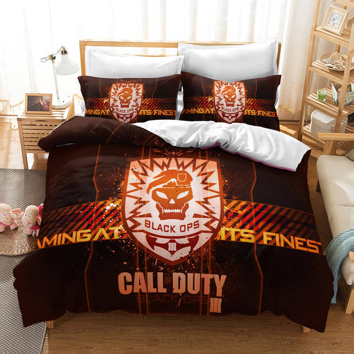 Game Call of Duty Bedding Set Pattern Quilt Cover Without Filler