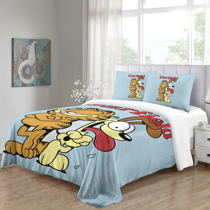 Garfield Bedding Set Quilt Cover Without Filler