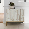 Gatsby 2 Door Sideboard – Snow White - Laura James