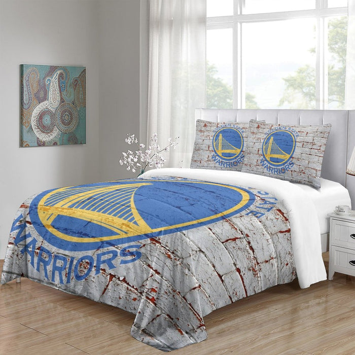 Golden State Warriors Bedding Set Duvet Cover Without Filler