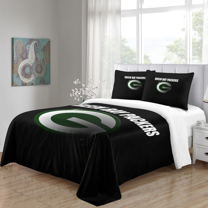 Green Bay Packers Bedding Set Duvet Cover Without Filler