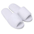 Guest Slipper - Coral Fleece - Open Toe