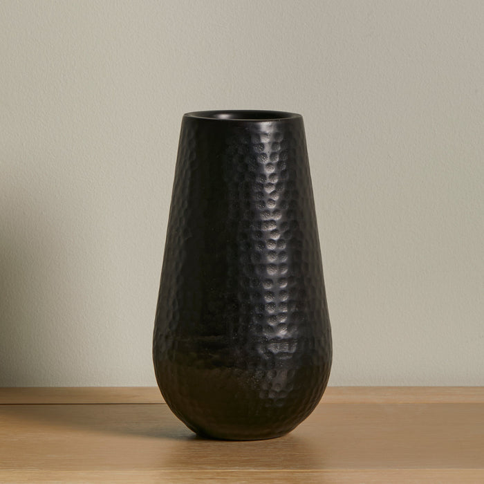 Hale 20cm Metal Candle Holder - Black Bronze