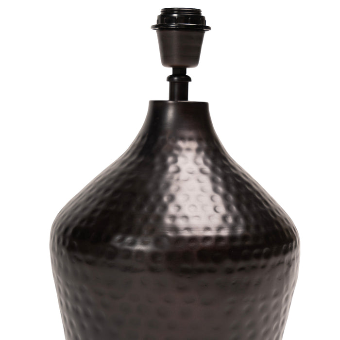 Hale Black Bronze Metal Lamp Base - Laura James