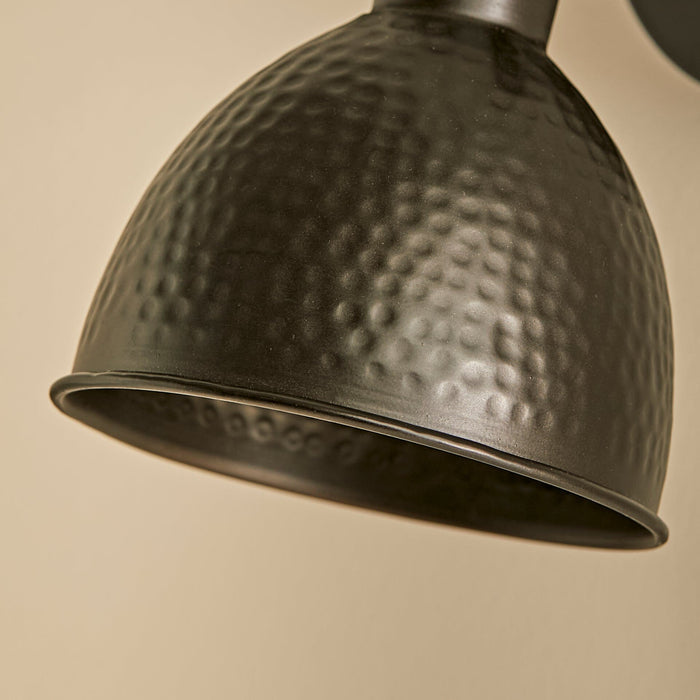 Hale Metal Plug in Wall Light - Black