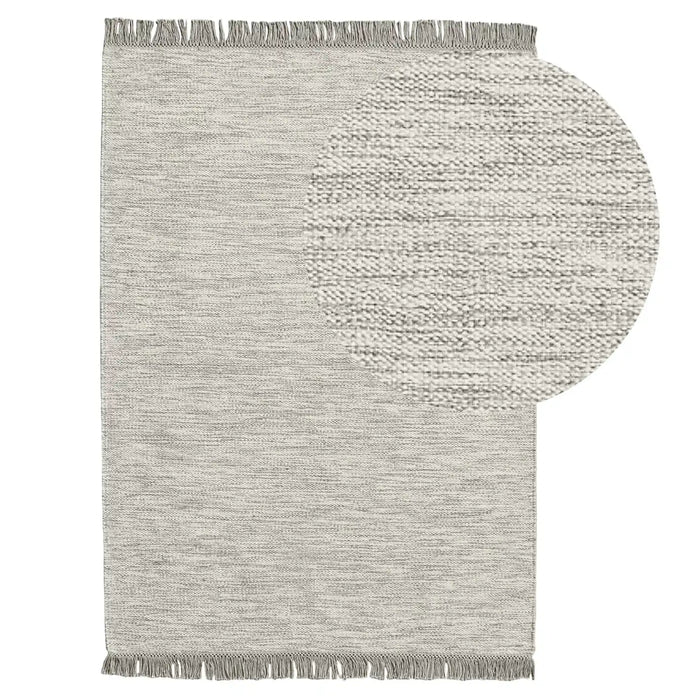 Hanbury Natural Wool Rug 160x230cm - Laura James