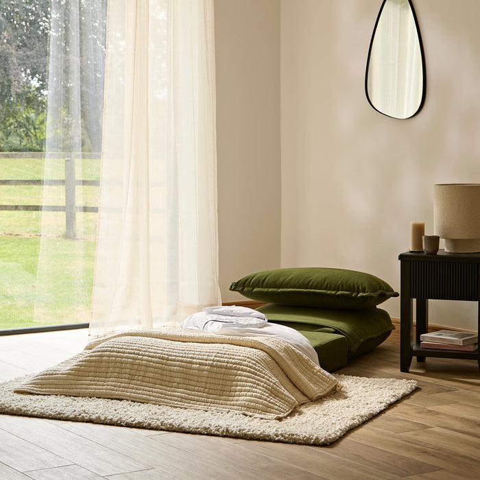 Harlow Single Sofa Bed - Fern Green - Laura James
