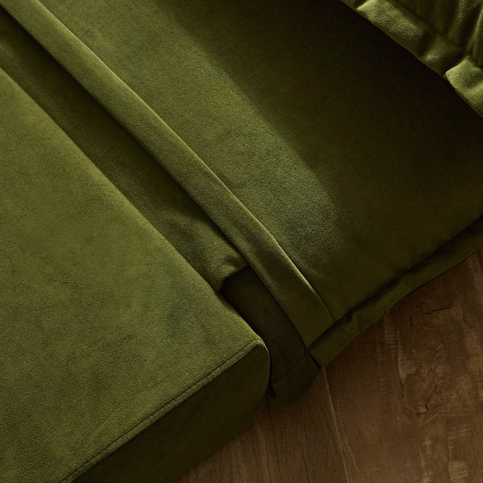 Harlow Single Sofa Bed - Fern Green - Laura James