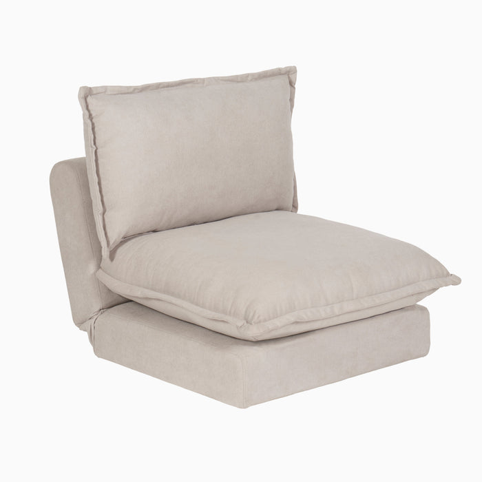 Harlow 2 Seater Double Sofa Bed - Soft Beige - Laura James