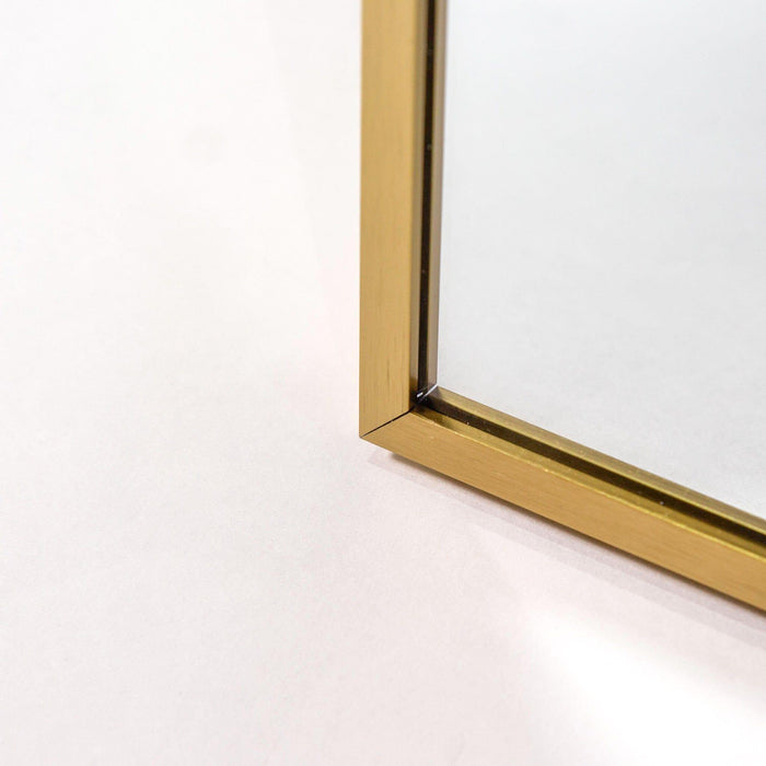 Standing Mirror - large - gold