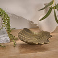 Herne 24cm Metal Shell Dish - Gold - Laura James