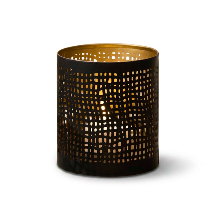 Herriard 10cm Metal Lantern - Bronze - Laura James