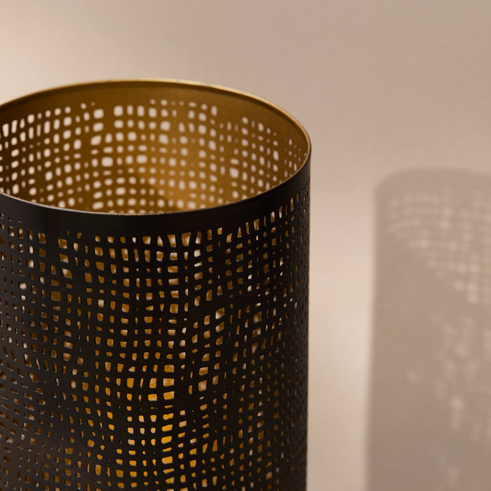 Herriard 22.5cm Metal Lantern - Bronze - Laura James