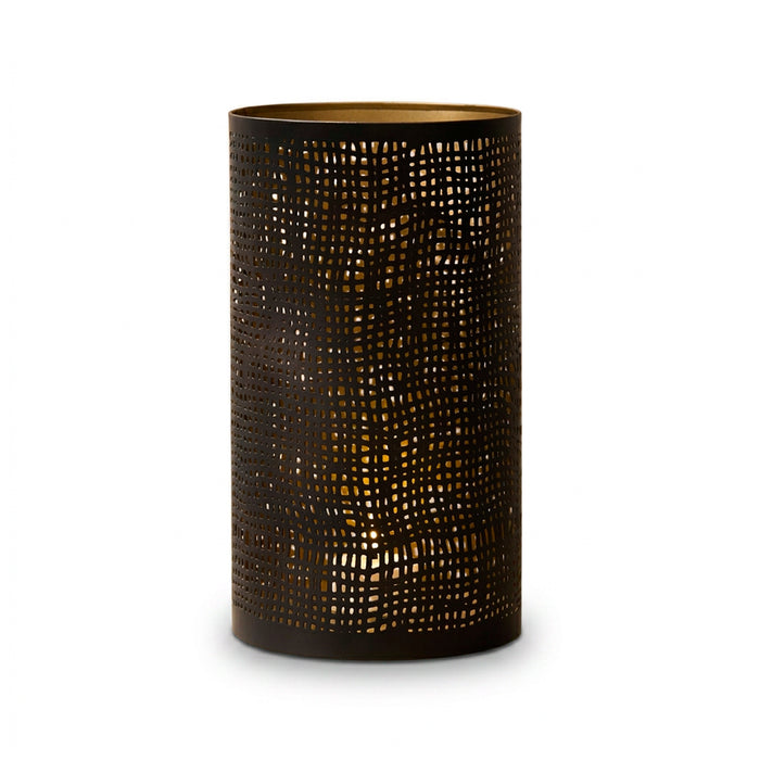 Herriard 22.5cm Metal Lantern - Bronze - Laura James