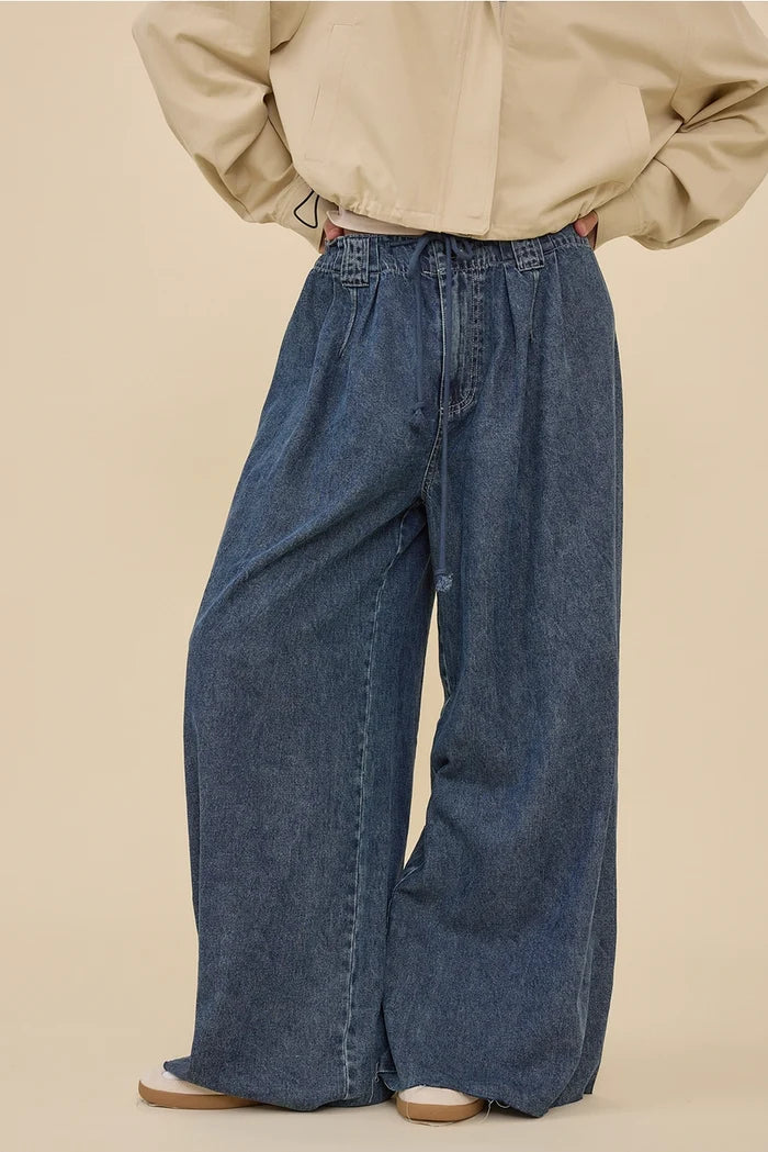 Hollis Relaxed Denim Pants