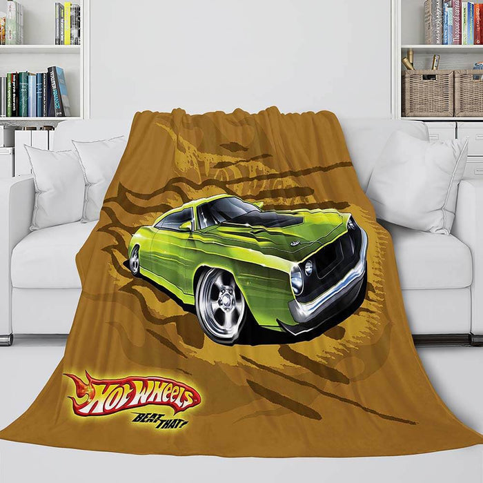 Hot Wheels Blanket Flannel Fleece Blanket - EBuycos