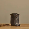 Hudswell 20cm Ceramic Owl Ornament - Black - Laura James