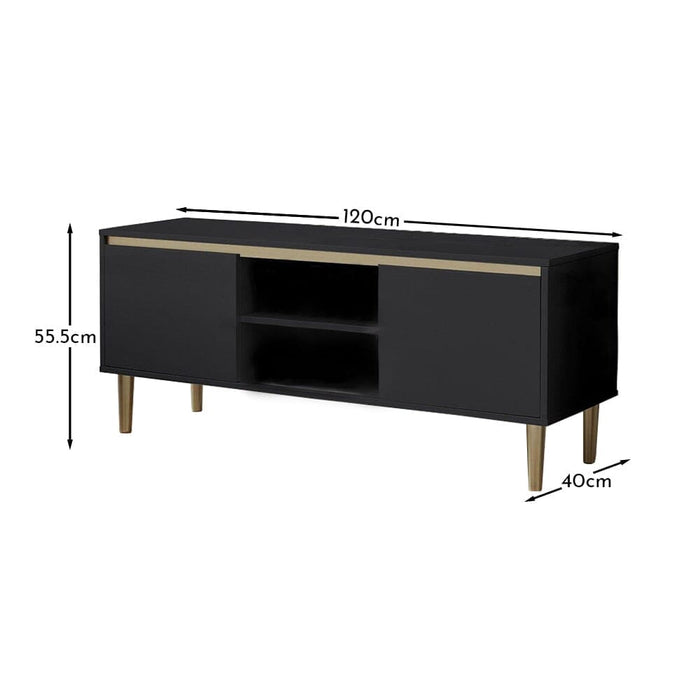 Iliana Charcoal Grey TV Unit