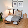 Indy Industrial Metal Single Bed - Laura James