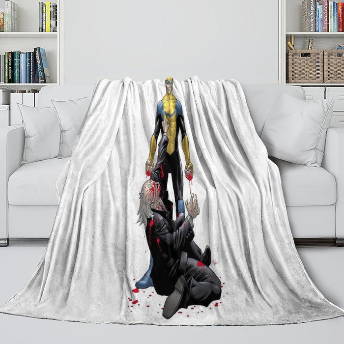 Invincible Blanket Flannel Fleece Throw Room Decoration