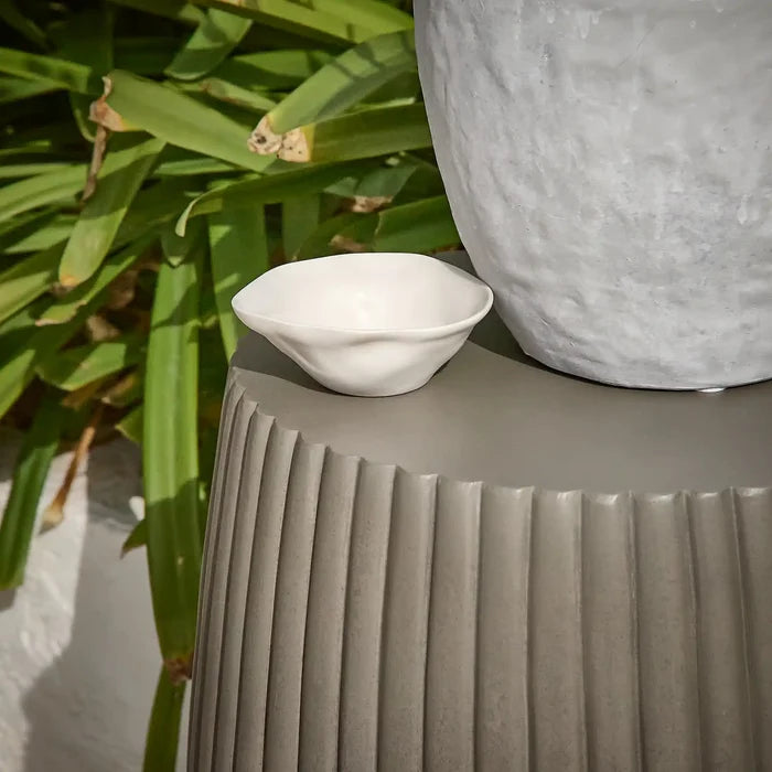 Jabari 35cm Side Table - Dark Grey