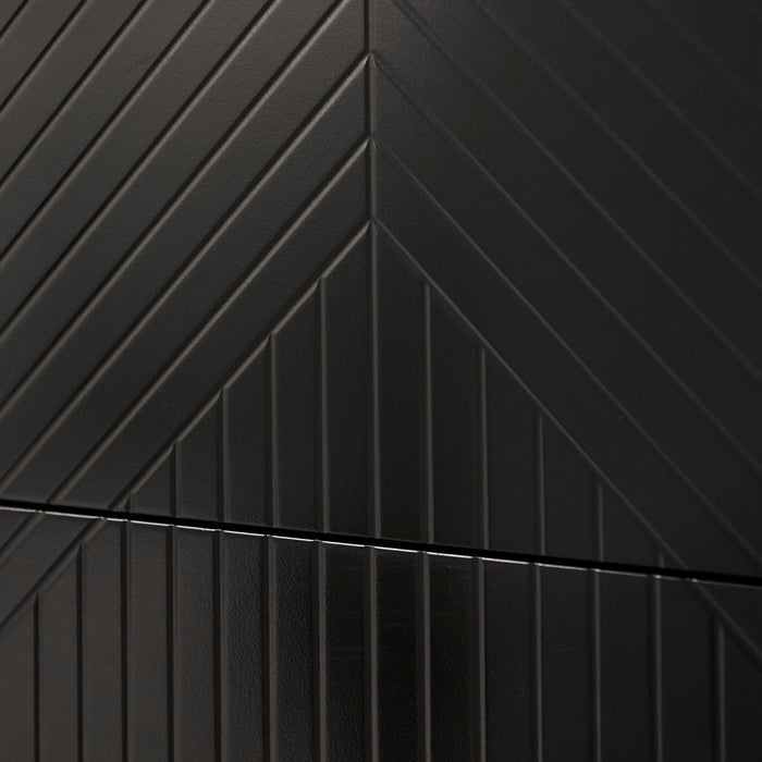 Jack 3 Chest of Drawers - Black - Laura James